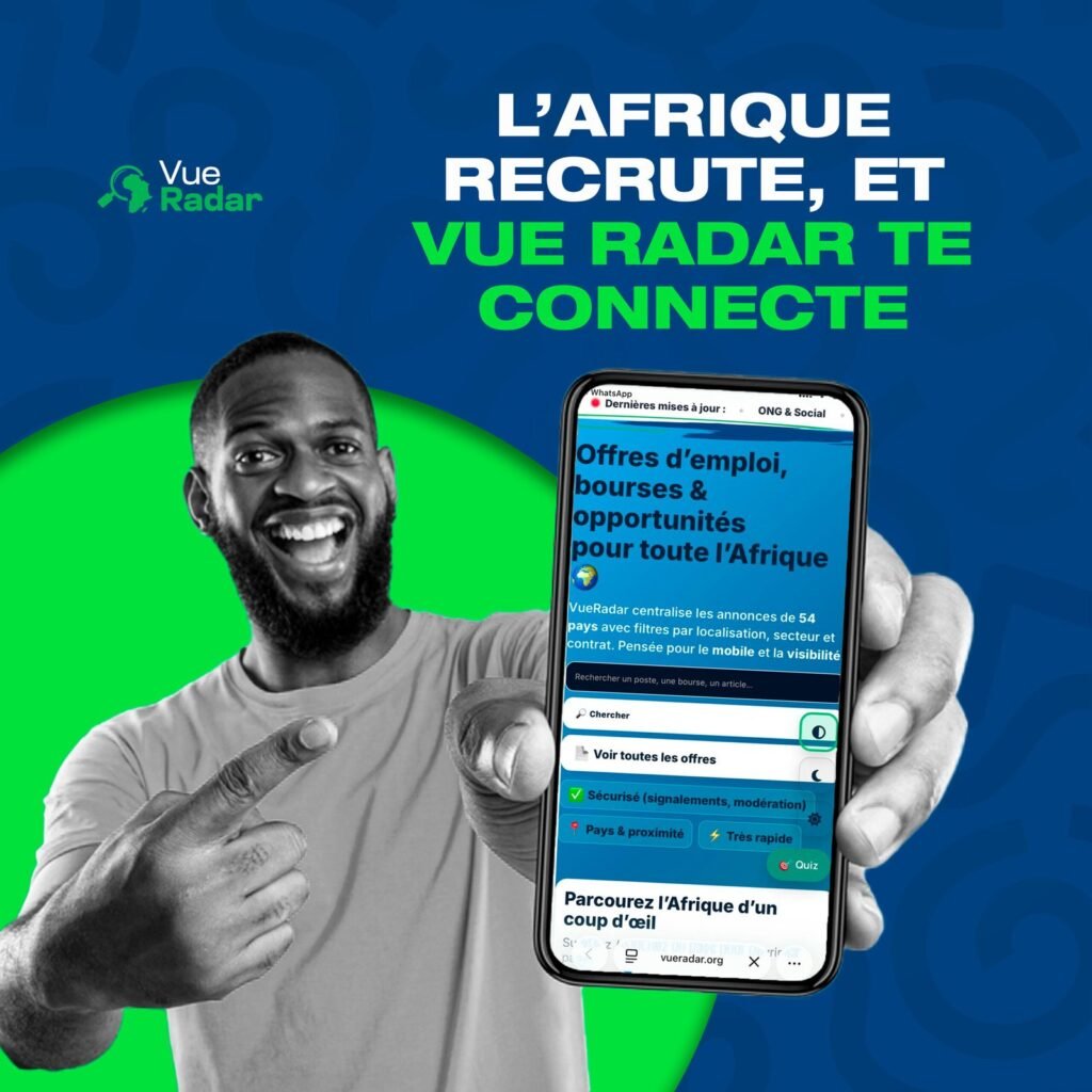 Recrutement : opportunités à Kinshasa (RDC (Congo-Kinshasa))